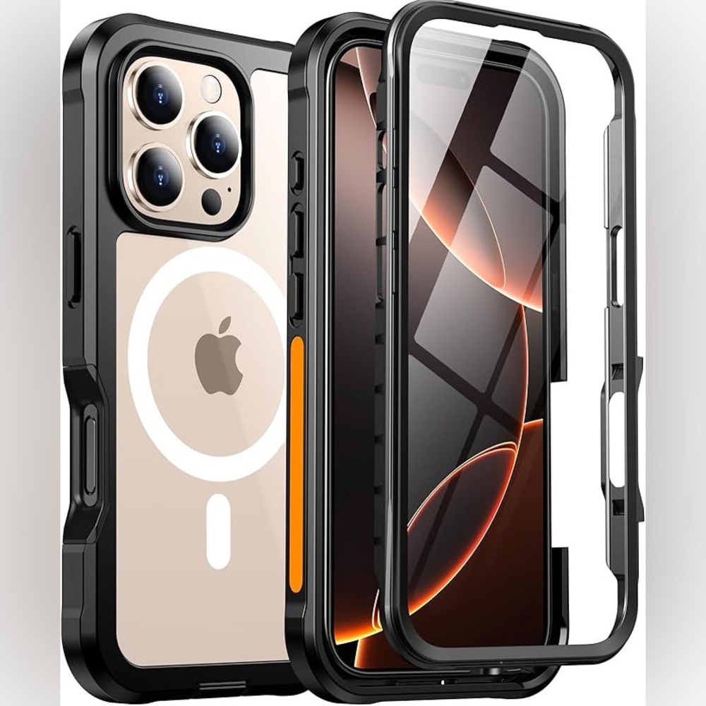 Red2Fire For iPhone 16 Pro 6.3" Case New